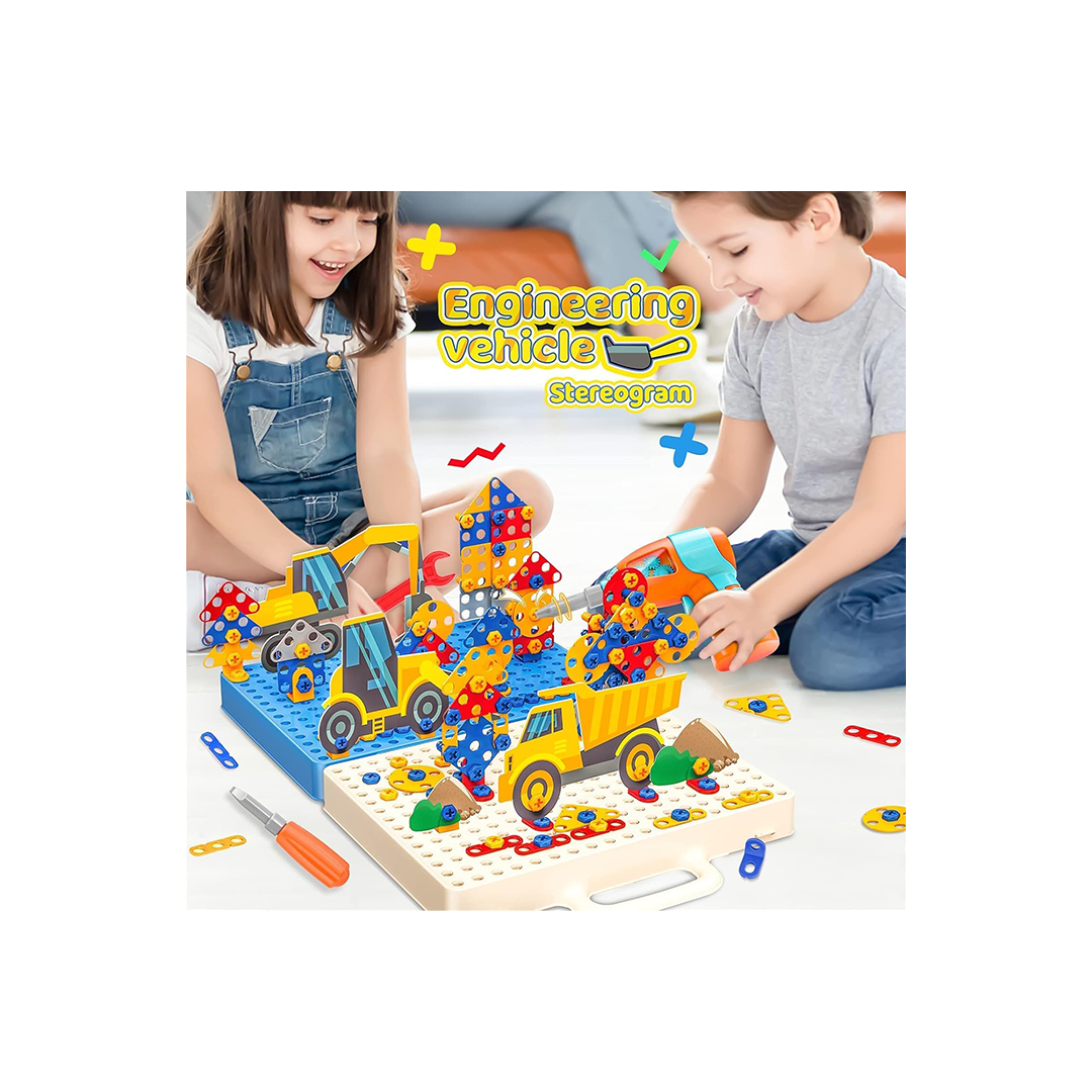 3D Screw Puzzle Set For Kids