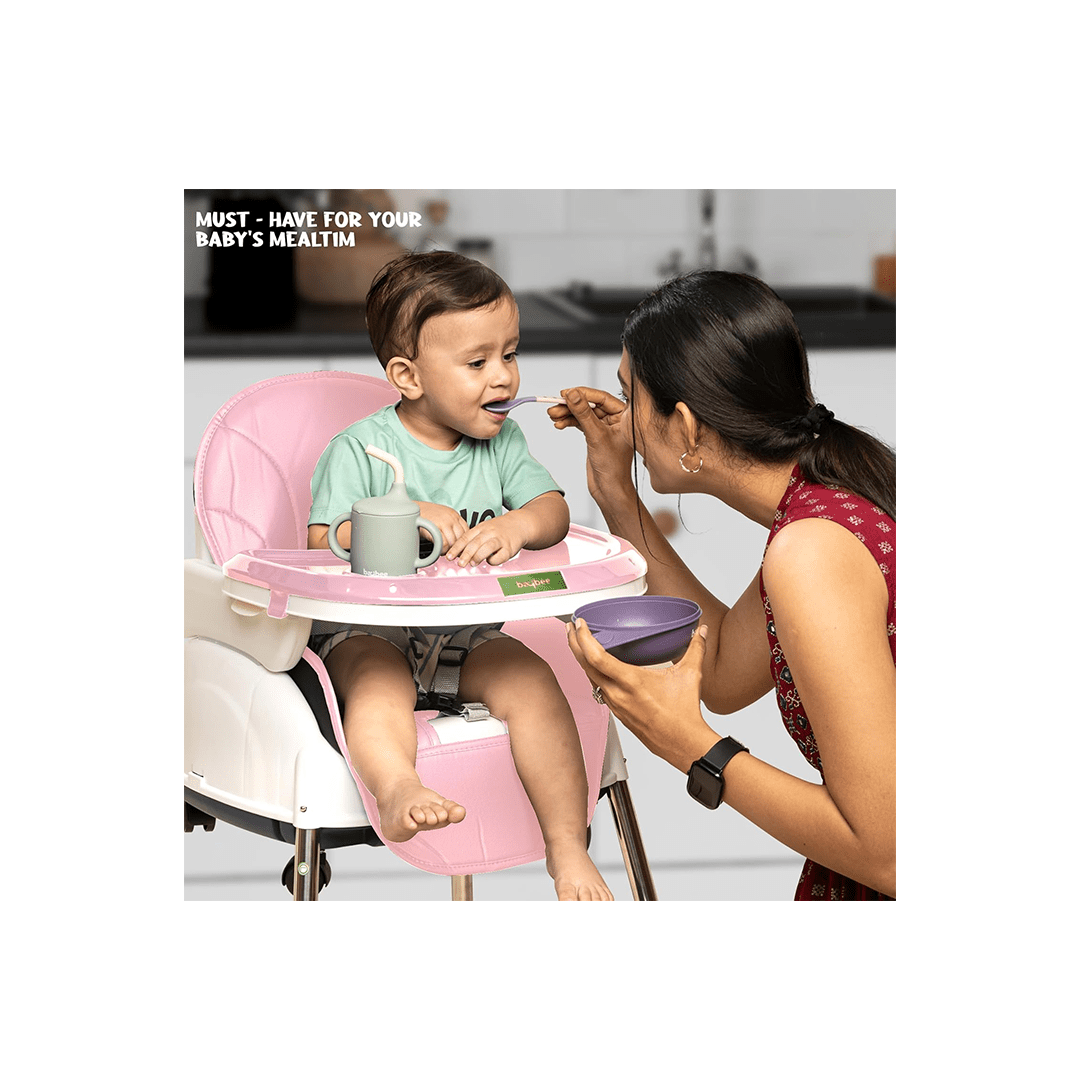 Baybee Other Gears Baybee 4 in 1 Nora Convertible High Chair for kids with Adjustable Height, Safety Belt and Cushion