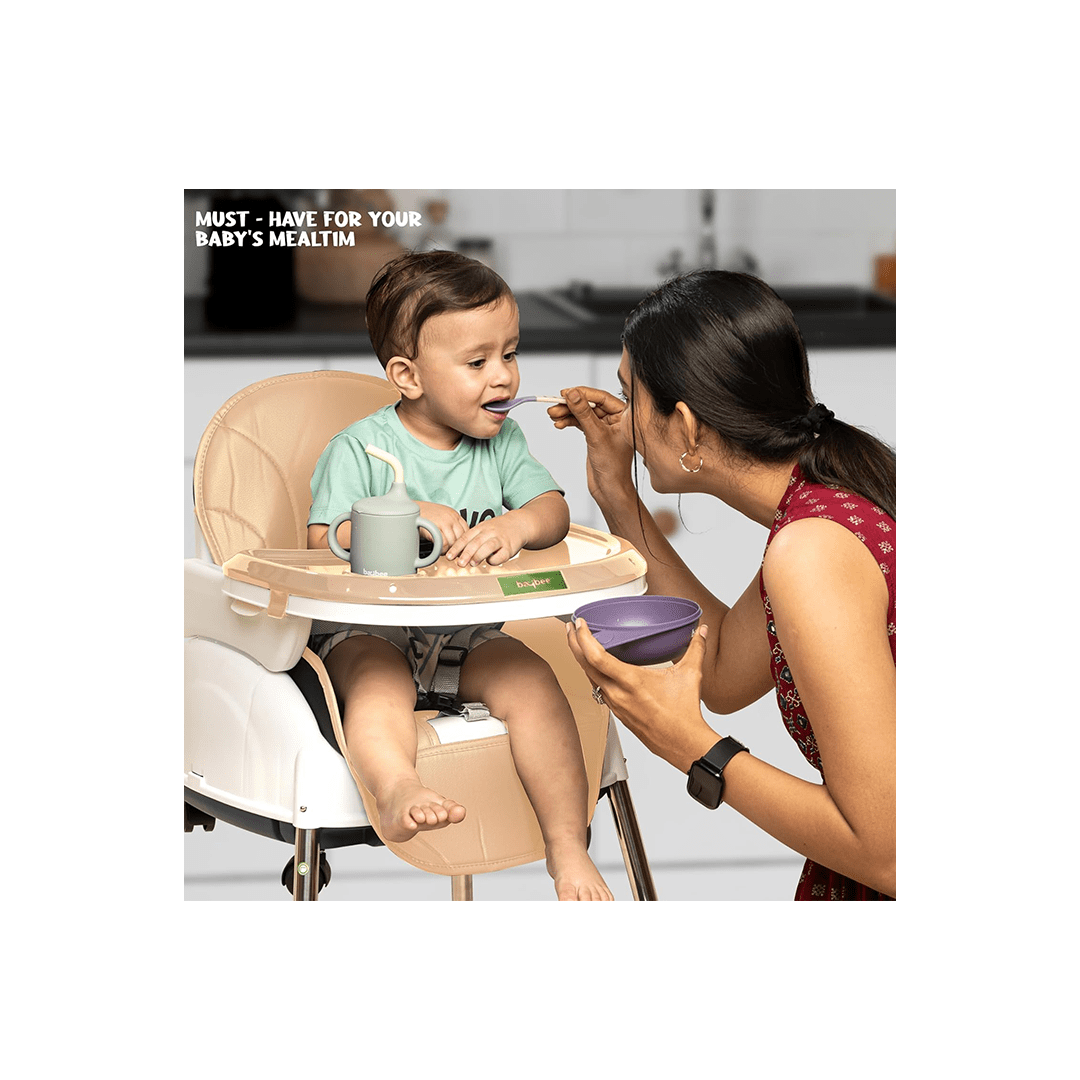 Baybee Other Gears Baybee 4 in 1 Nora Convertible High Chair for kids with Adjustable Height, Safety Belt and Cushion