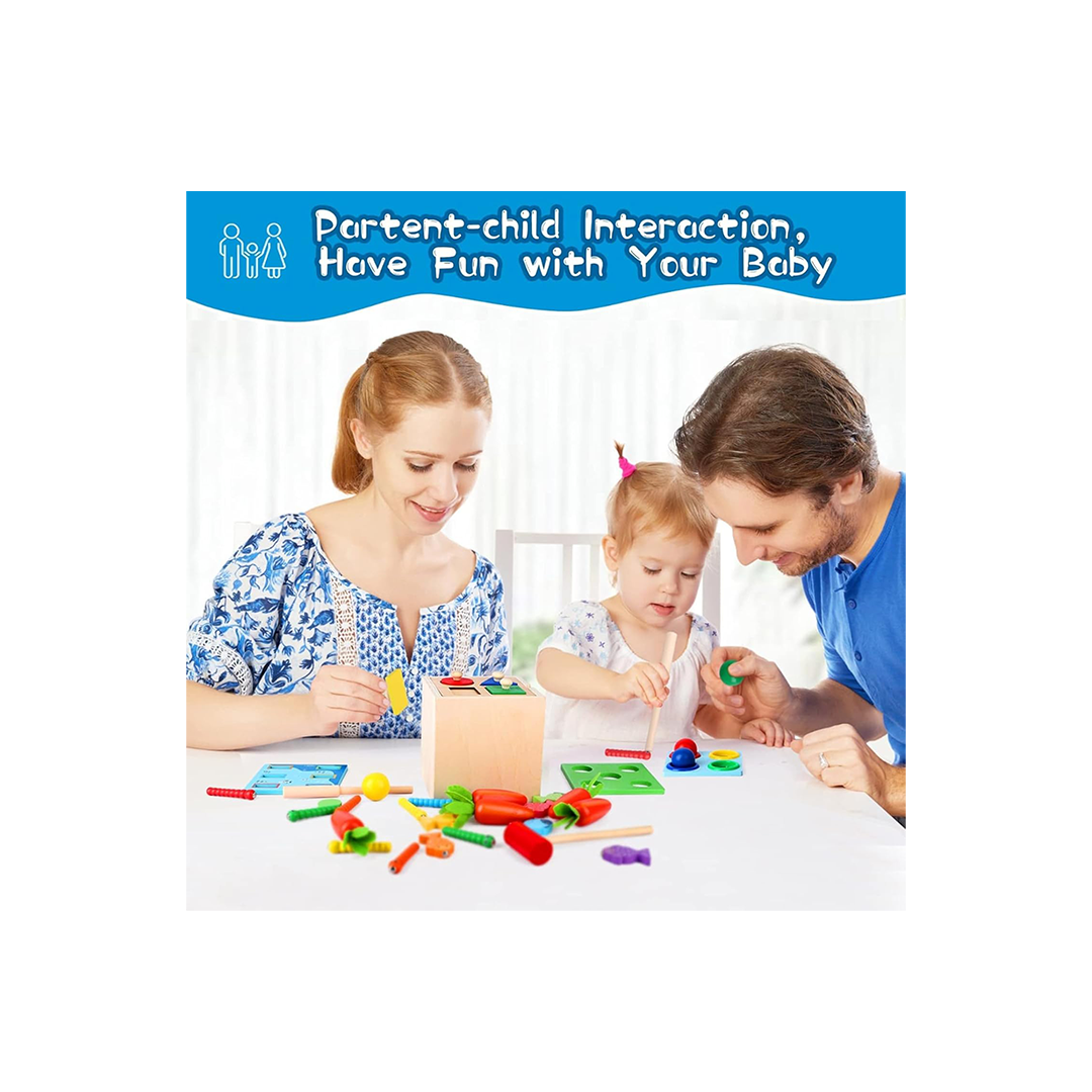 5 in 1 Wooden Toys