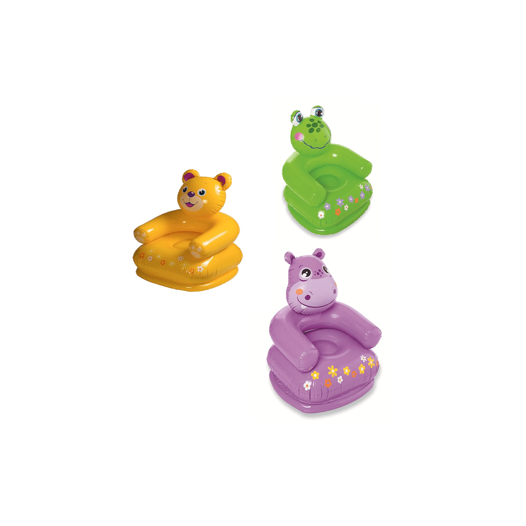 Intex Toys Intex Inflatable Pvc Animal Chair For Kids (3-8 Years)