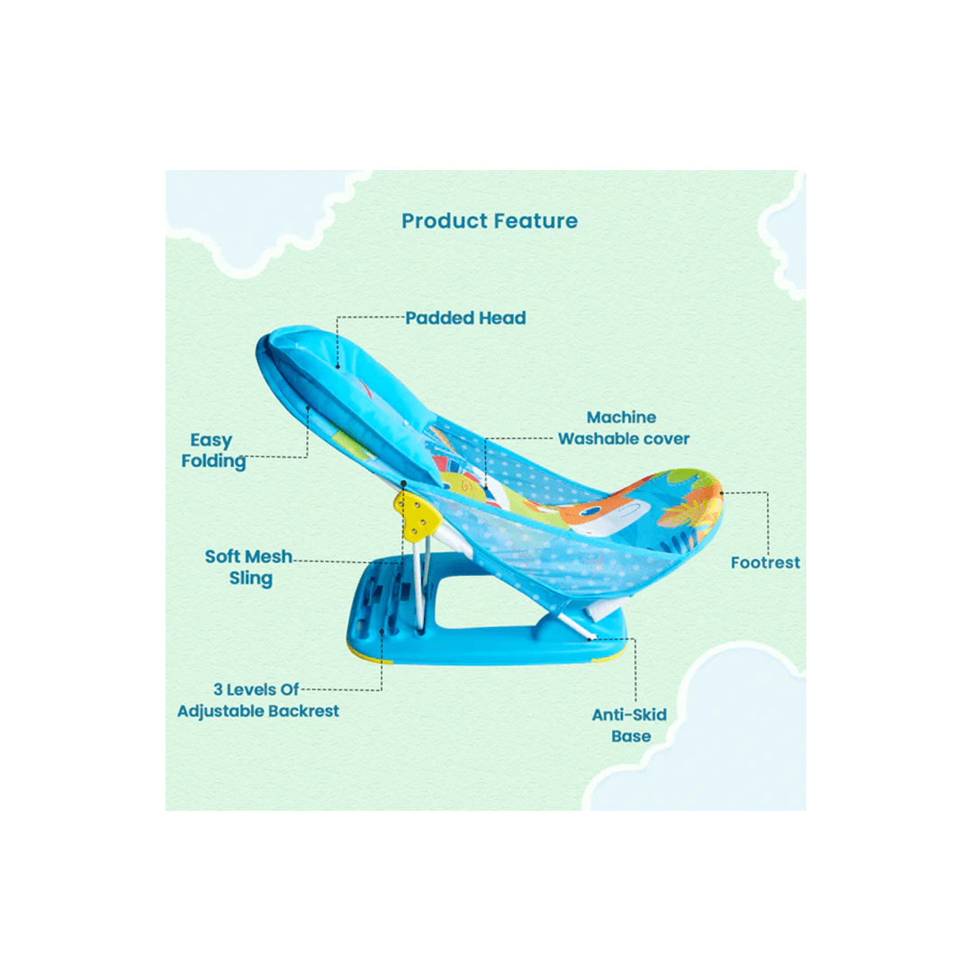 Mee Mee Baby Care Mee Mee New Born Spacious Baby Bather Bath Chair (0-12 Months)