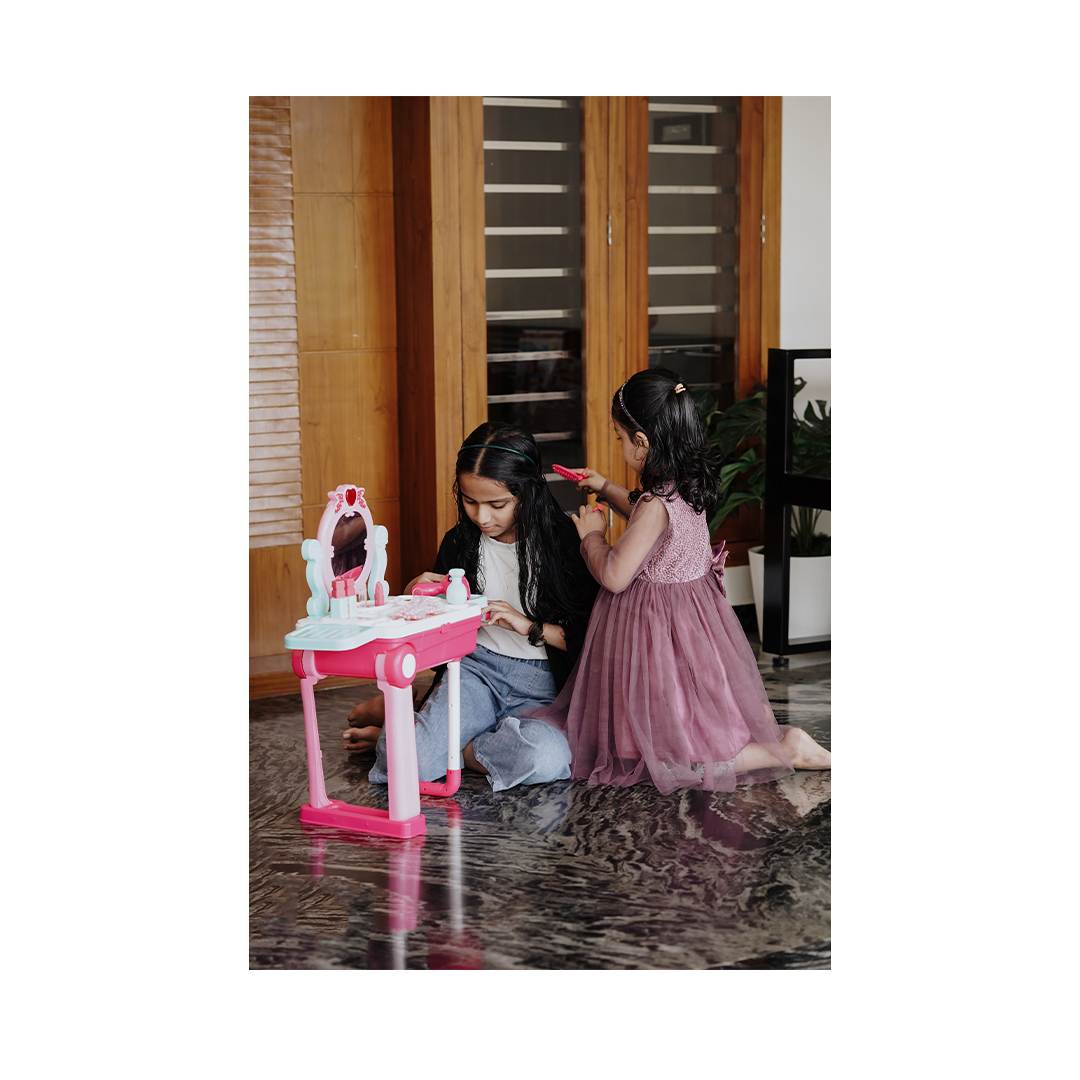 Baan Toys Beauty Pretend Play Convertible Trolley Set (3 Years+)