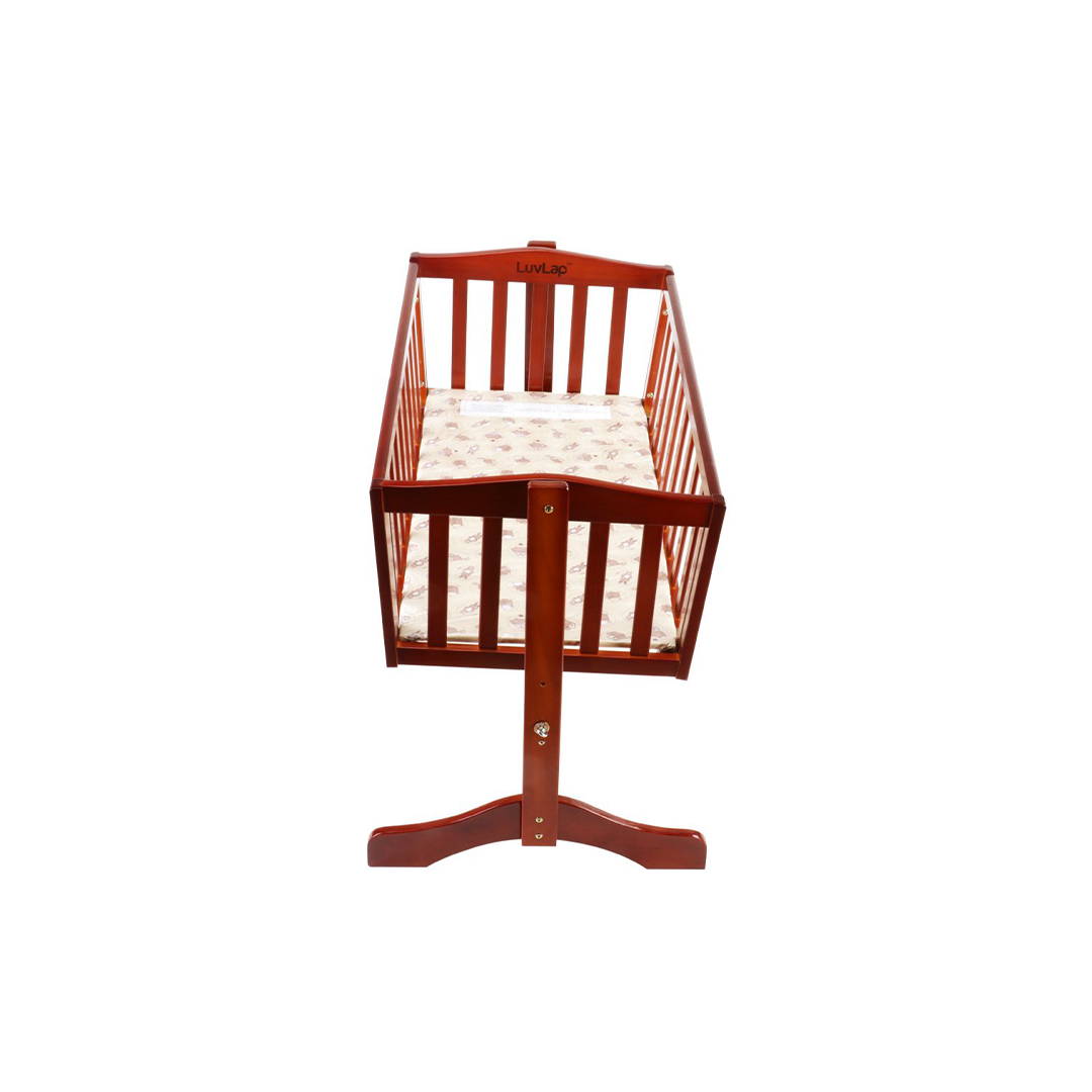 Wooden Cot Cum Rocker For Baby
