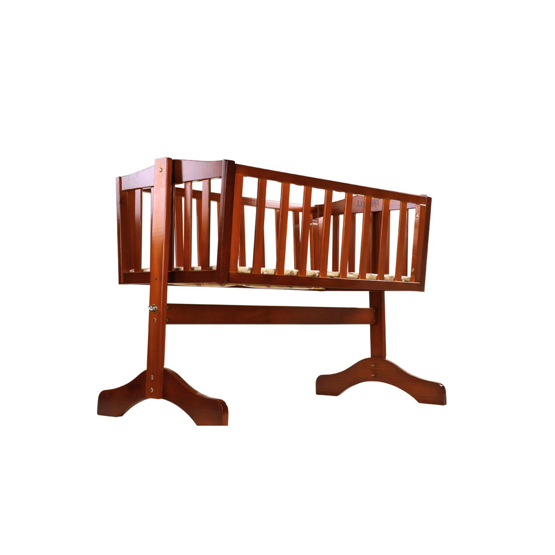 Wooden Cot Cum Rocker For Baby