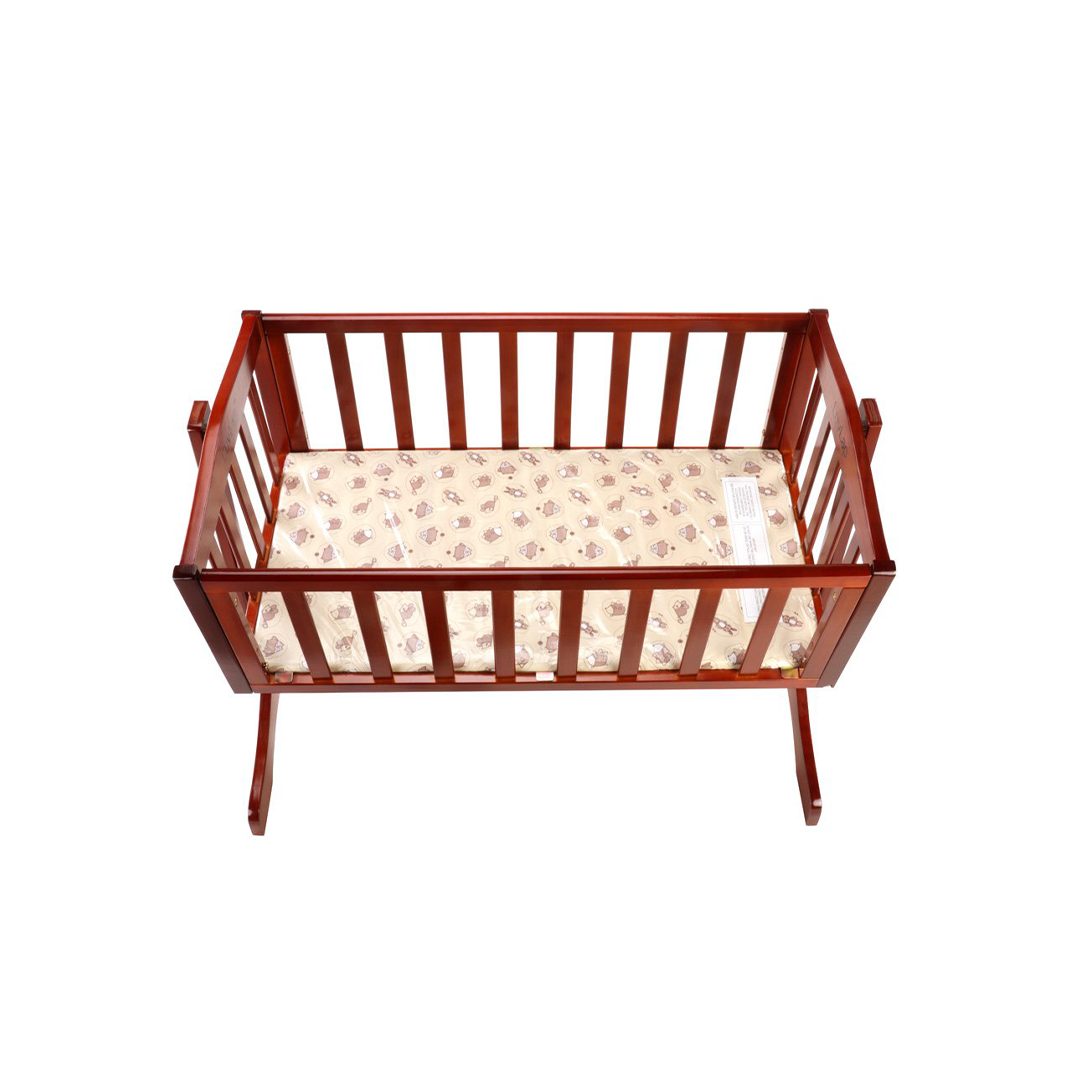 Wooden Cot Cum Rocker For Baby