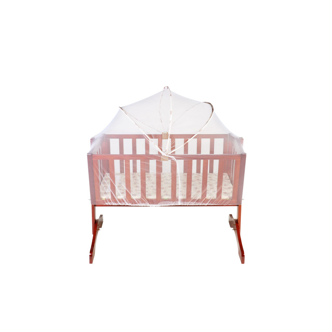 Wooden Cot Cum Rocker For Baby