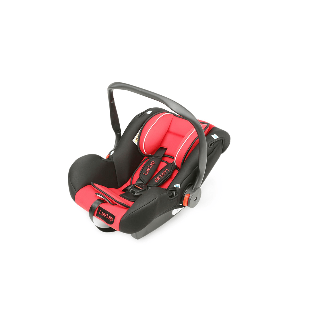 LuvLap Other Gears LuvLap 4-in-1 Baby Car Seat & Carry Cot with Canopy, Convertible to Car seat, Rocking Chair (0-6 Months)