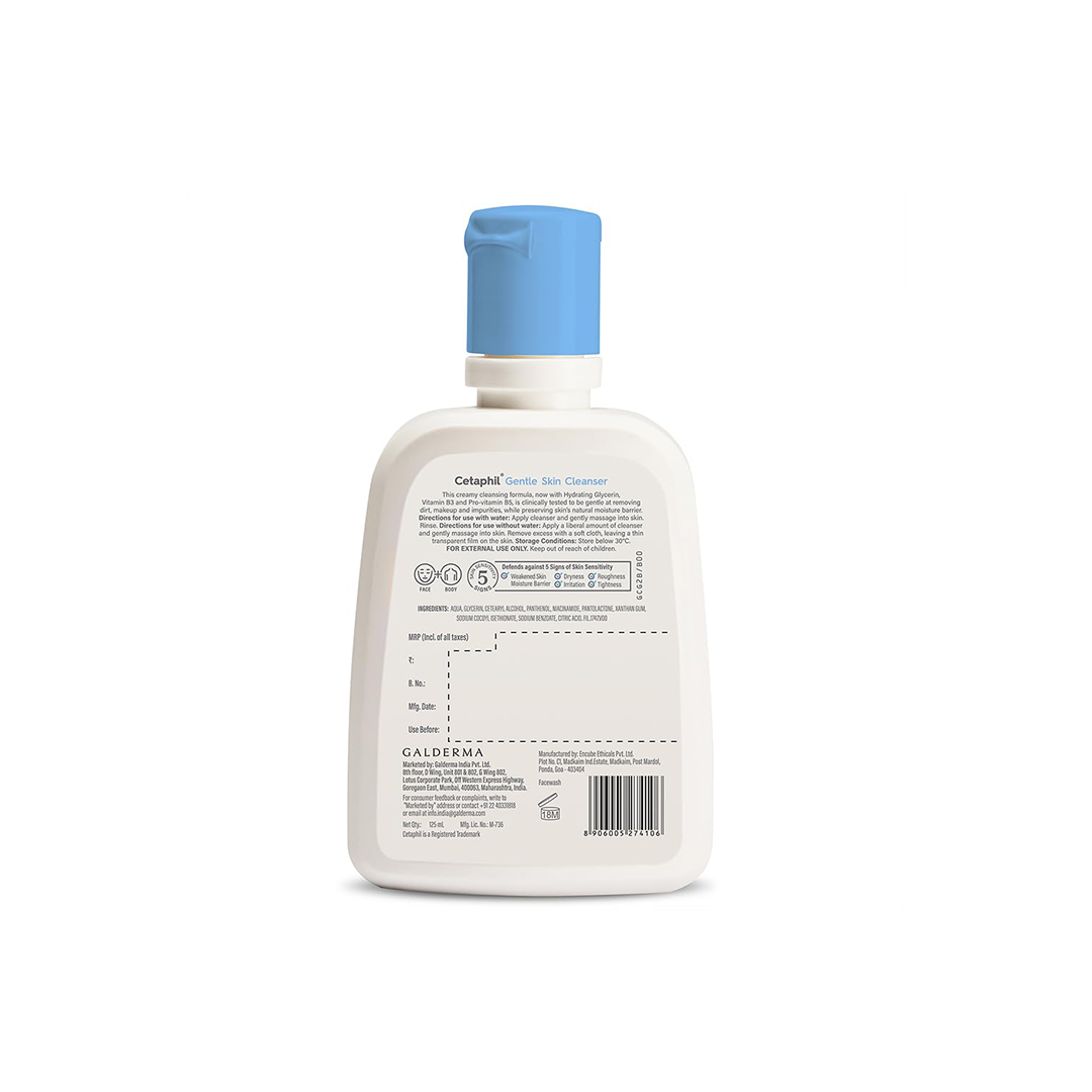 Cetaphil Gentle Skin Cleanser Hydrating Face Wash