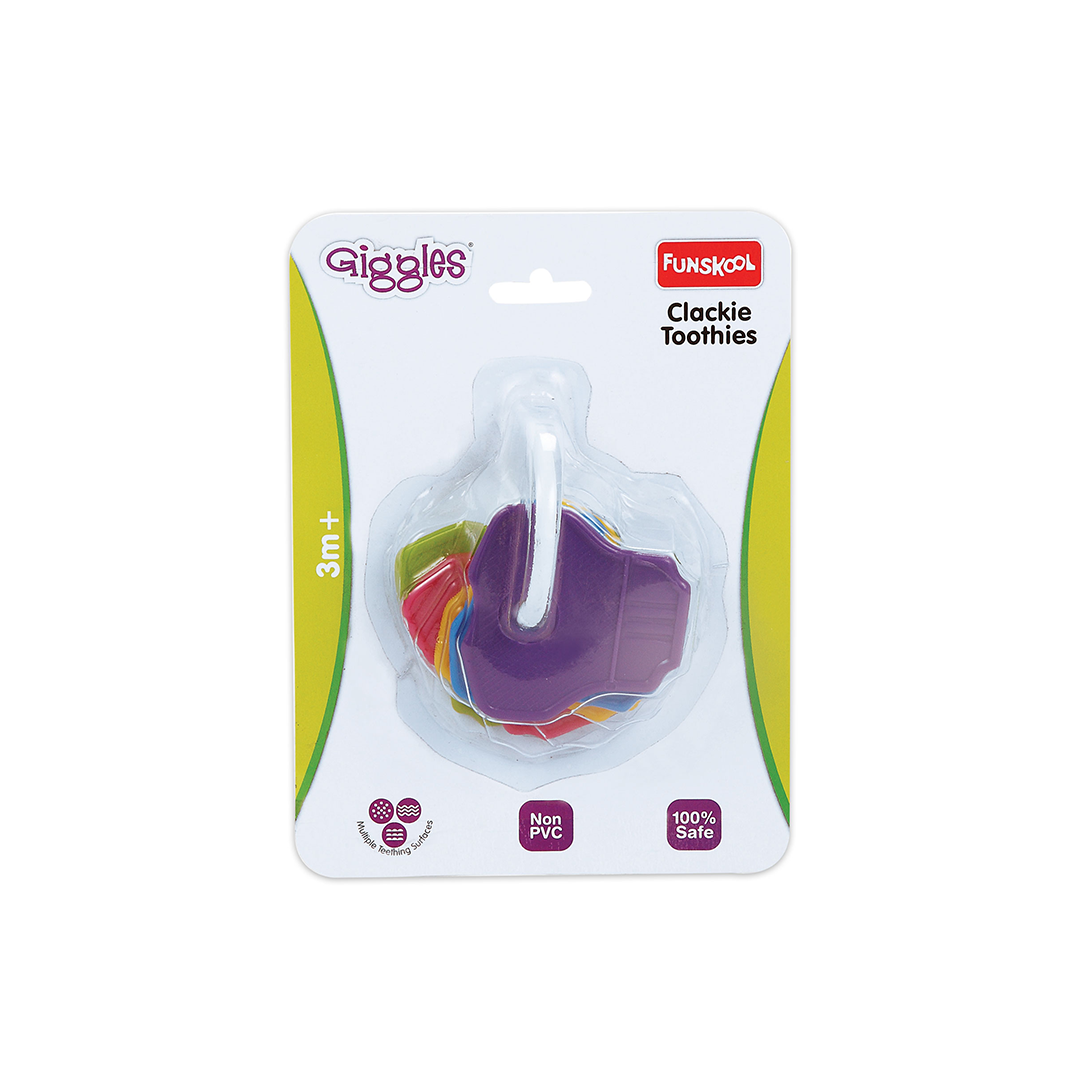 Funskool Clackie Toothies (3-12 Months) - The Magic Lamps