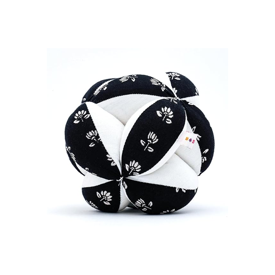 B4brain Clutch Ball Toys for kids Plush stuffed soft toys magic ball ( 1 month+): Developments Toys For Little Ones in India