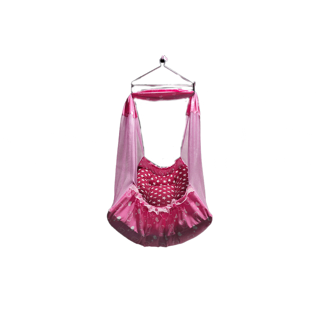 Mamas Choice Room Decors Moms Choice Baby Cradle 2 Pcs Set XL Size (0-24 Months)