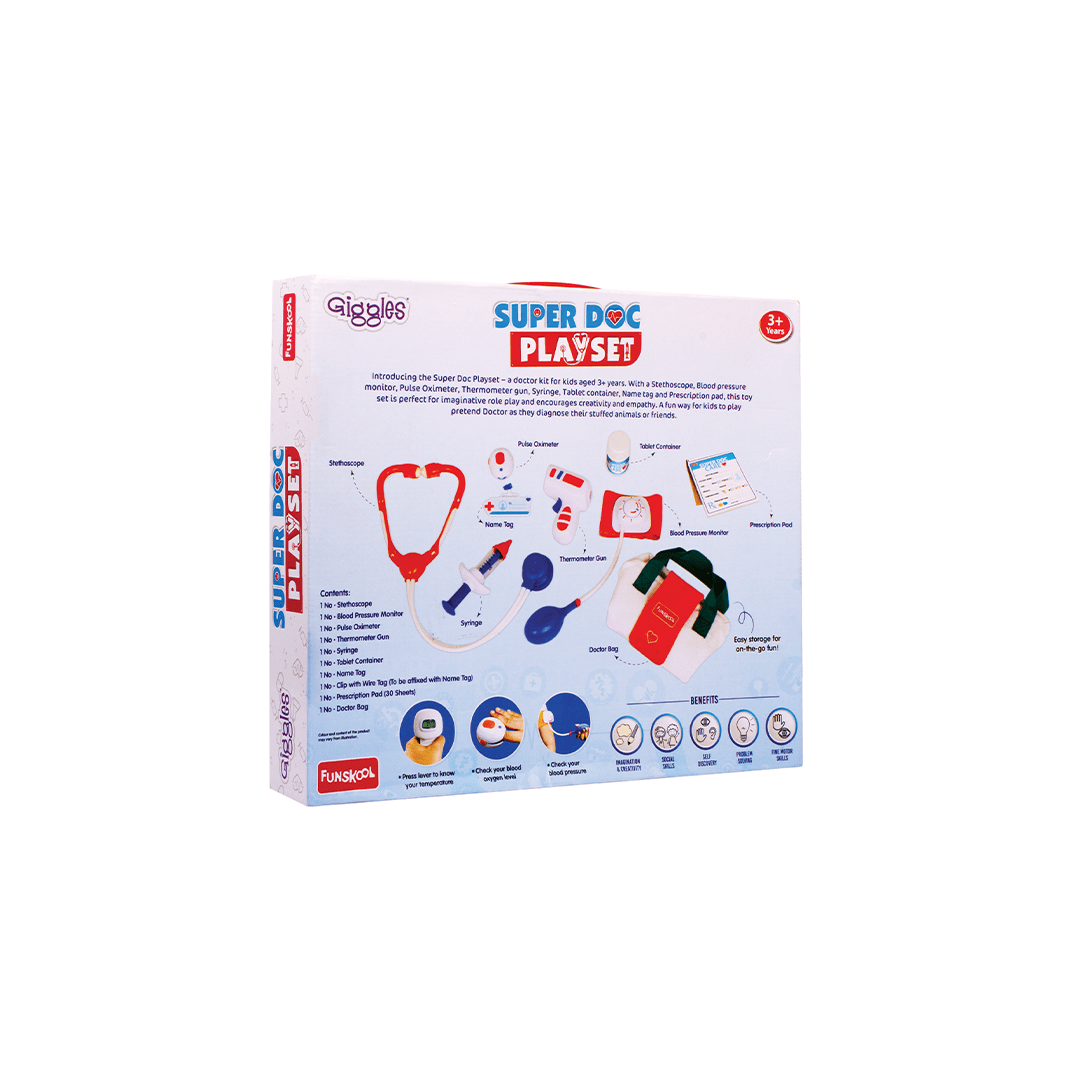 Funskool Toys Funskool Giggles Super Doctor Playset Toy (3 Years+)