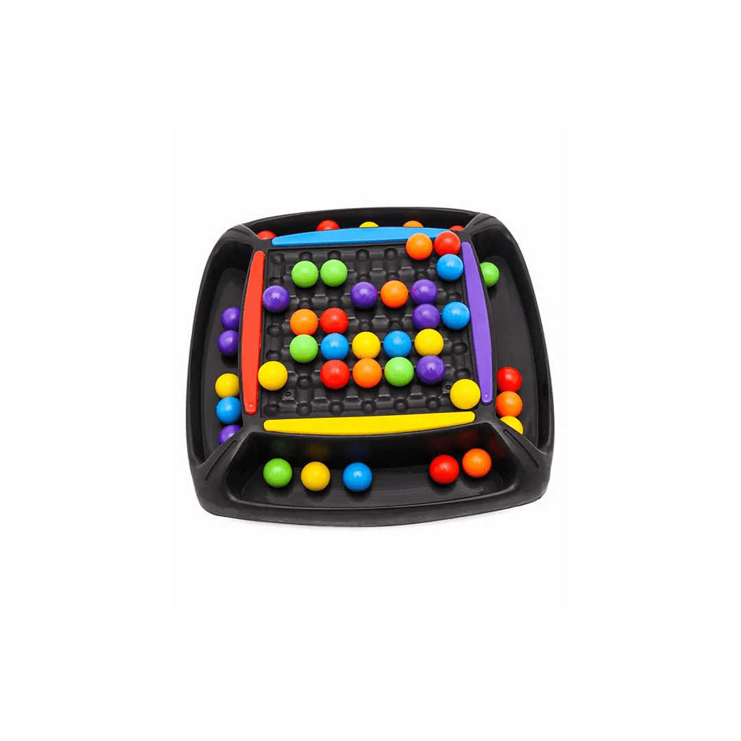 Baan Toys Toys Baan Toys Double Trouble Rainbow Ball Game, 49 Pieces For Kids (5 Years+)