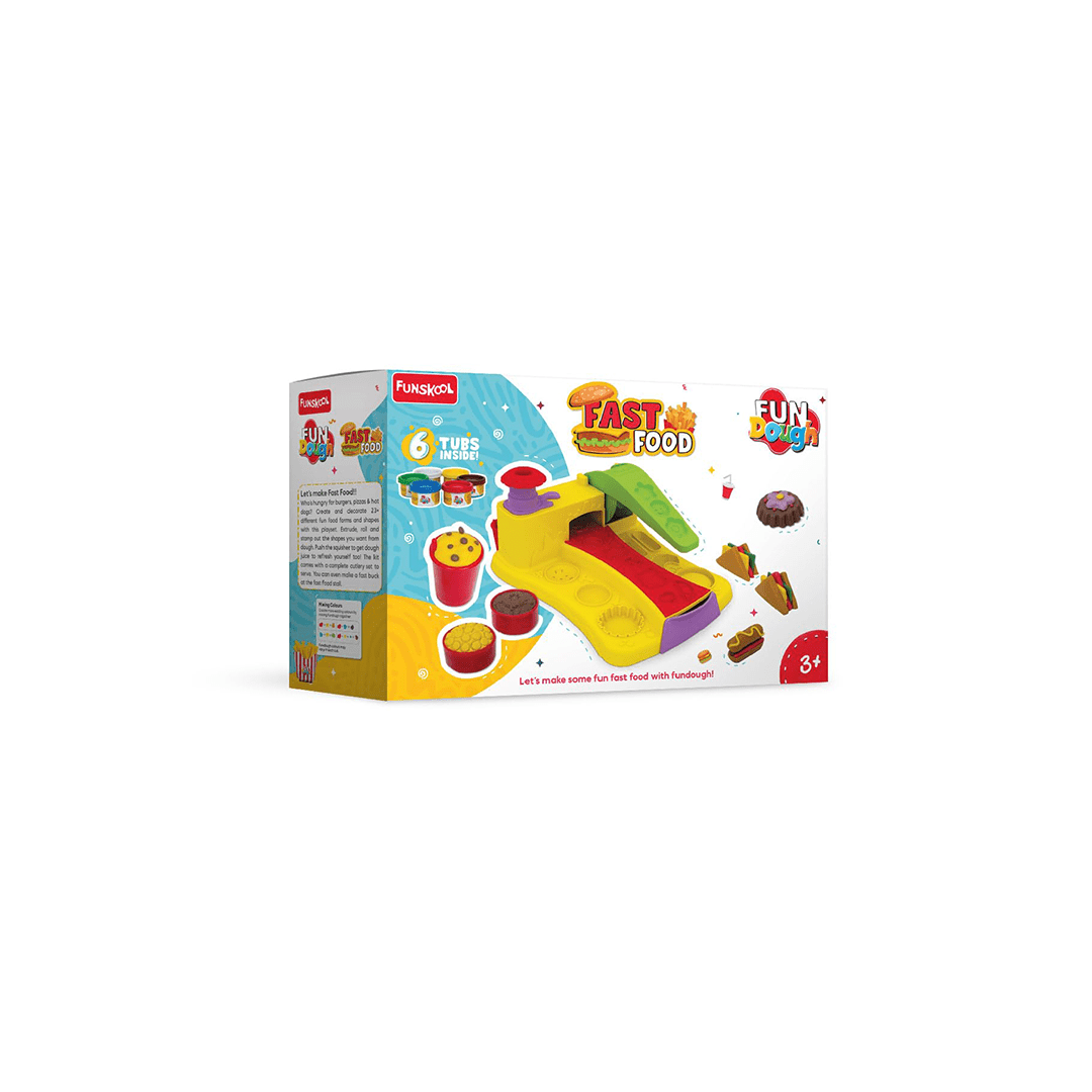 Funskool Craft Kit Funskool Fun Dough Fast Food (3 Years+)