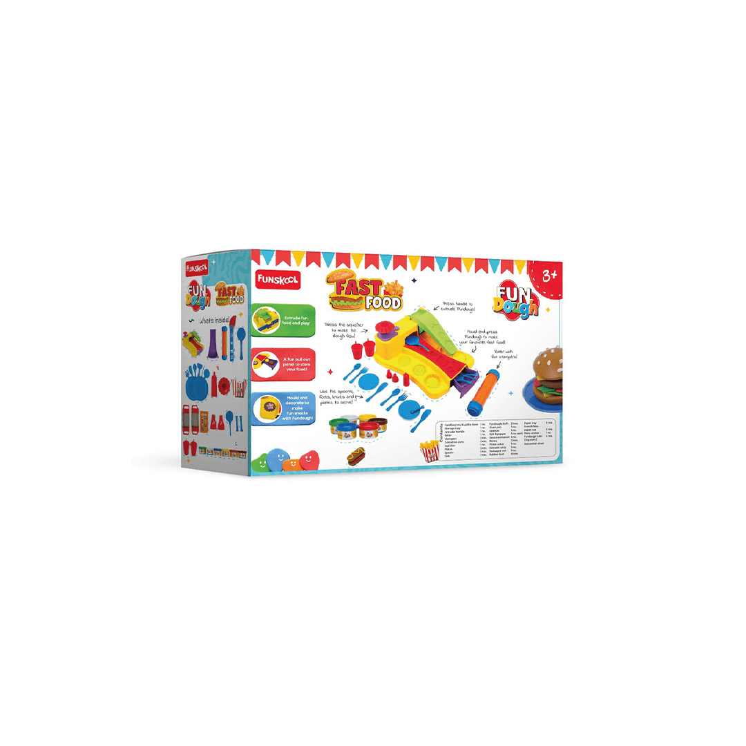 Funskool Craft Kit Funskool Fun Dough Fast Food (3 Years+)