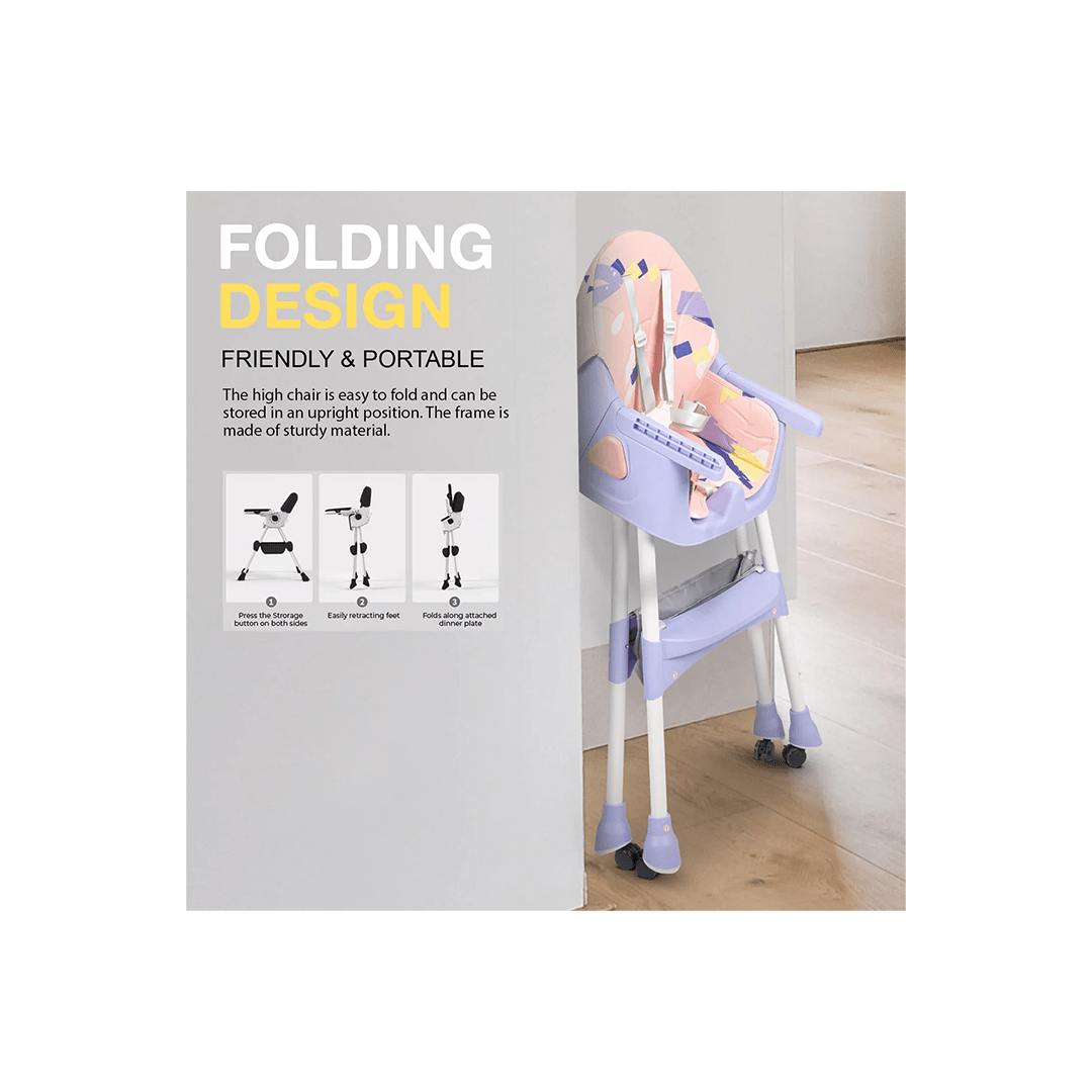 Baybee Other Gears Baybee Fiora Series 3 in 1 Convertible High Chair for Kids with Adjustable Comfortable Seat