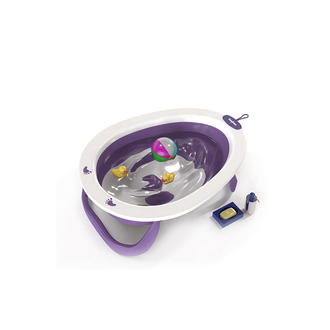Baybee Baby Care Baybee Ivola Foldable Baby Bath Tub for Kids, Mini Swimming Pool for Kids Bathtub for Baby