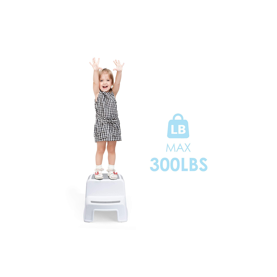 Baan Toys Baby Foldable Potty-Trainer Seat for Toilet Potty Stand with Ladder Step up Training Stool