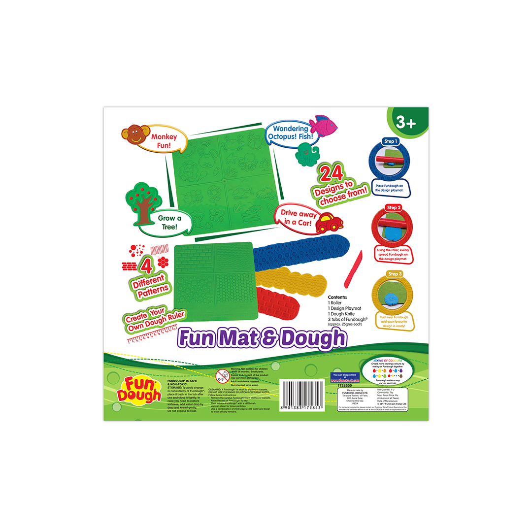 Funskool Craft Kit Funskool Fun Dough Fun Mat & Dough (3 Years+)