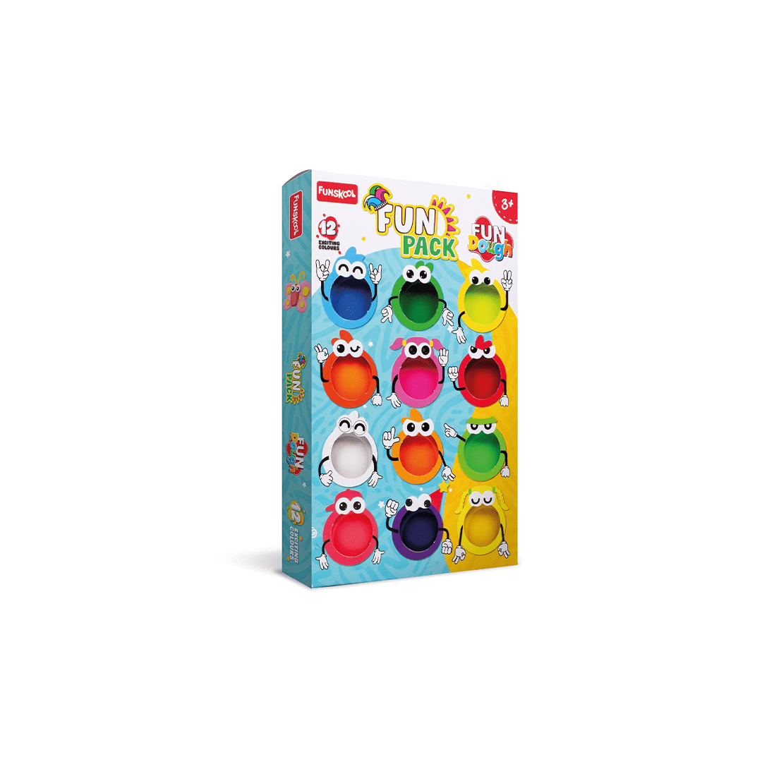 Funskool Craft Kit Funskool Fun Dough Fun Pack (3 Years+)