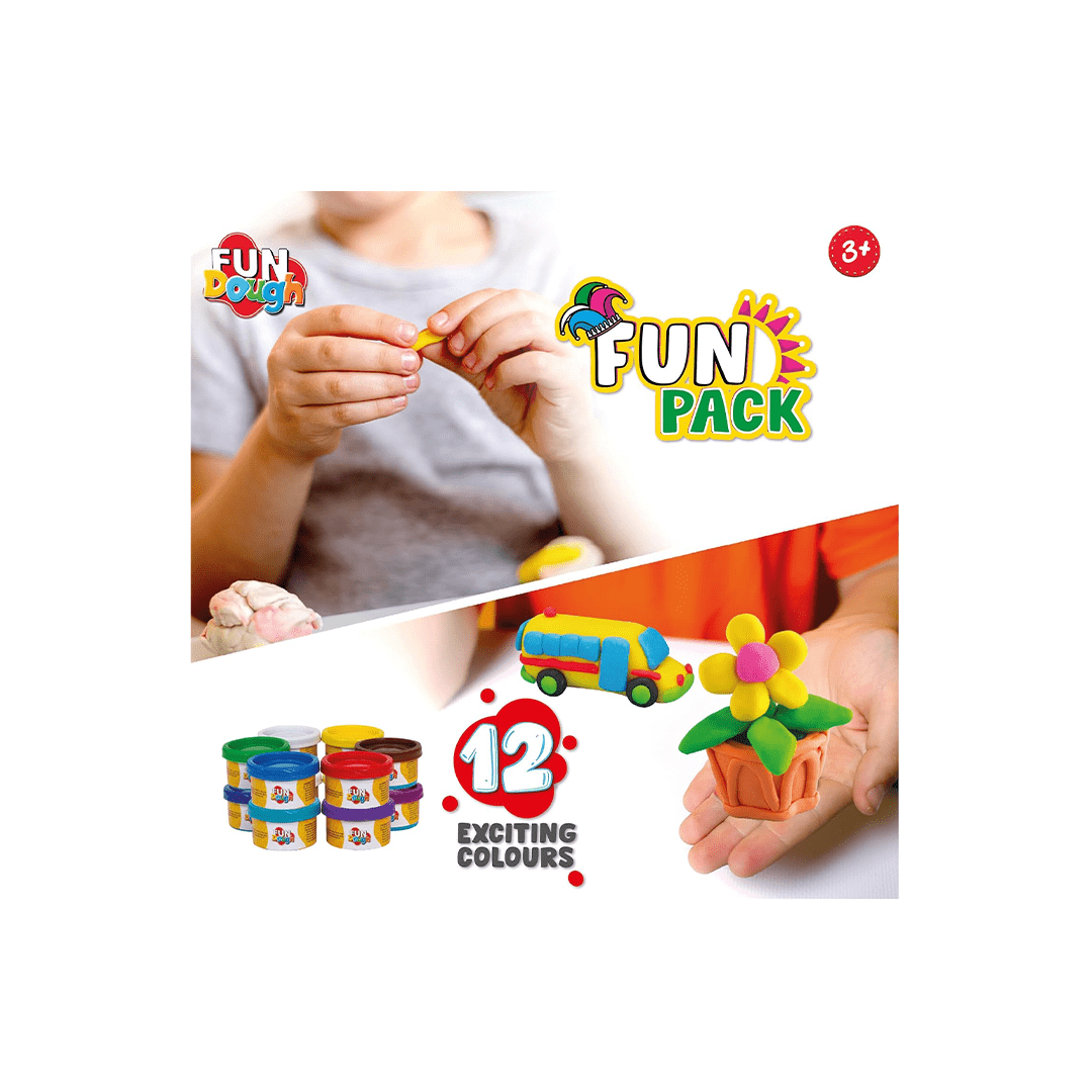 Funskool Craft Kit Funskool Fun Dough Fun Pack (3 Years+)