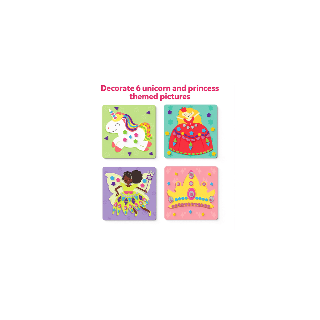 Skillmatics Toys Skillmatics Fun with Foam: Unicorn & Princesses | No Mess Sticker Art (ages 3-7)