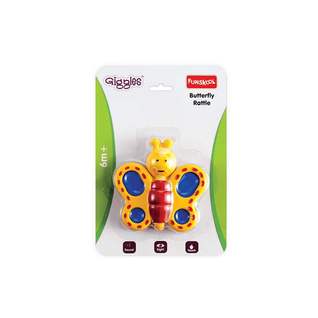 Funskool Toys Funskool Giggles Butterfly Rattle (6 Months+)
