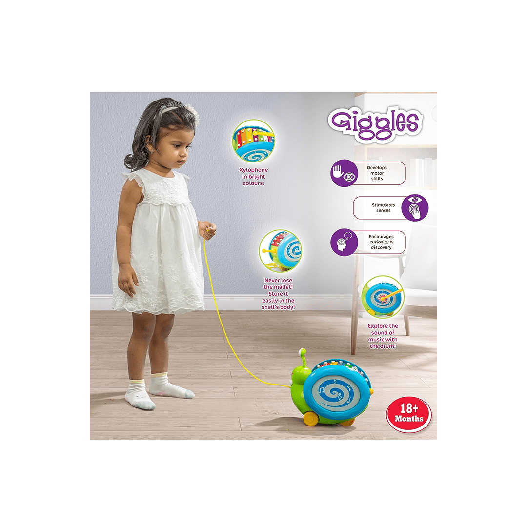 Funskool Toys Funskool Giggles Musical Snail (18 Months+)