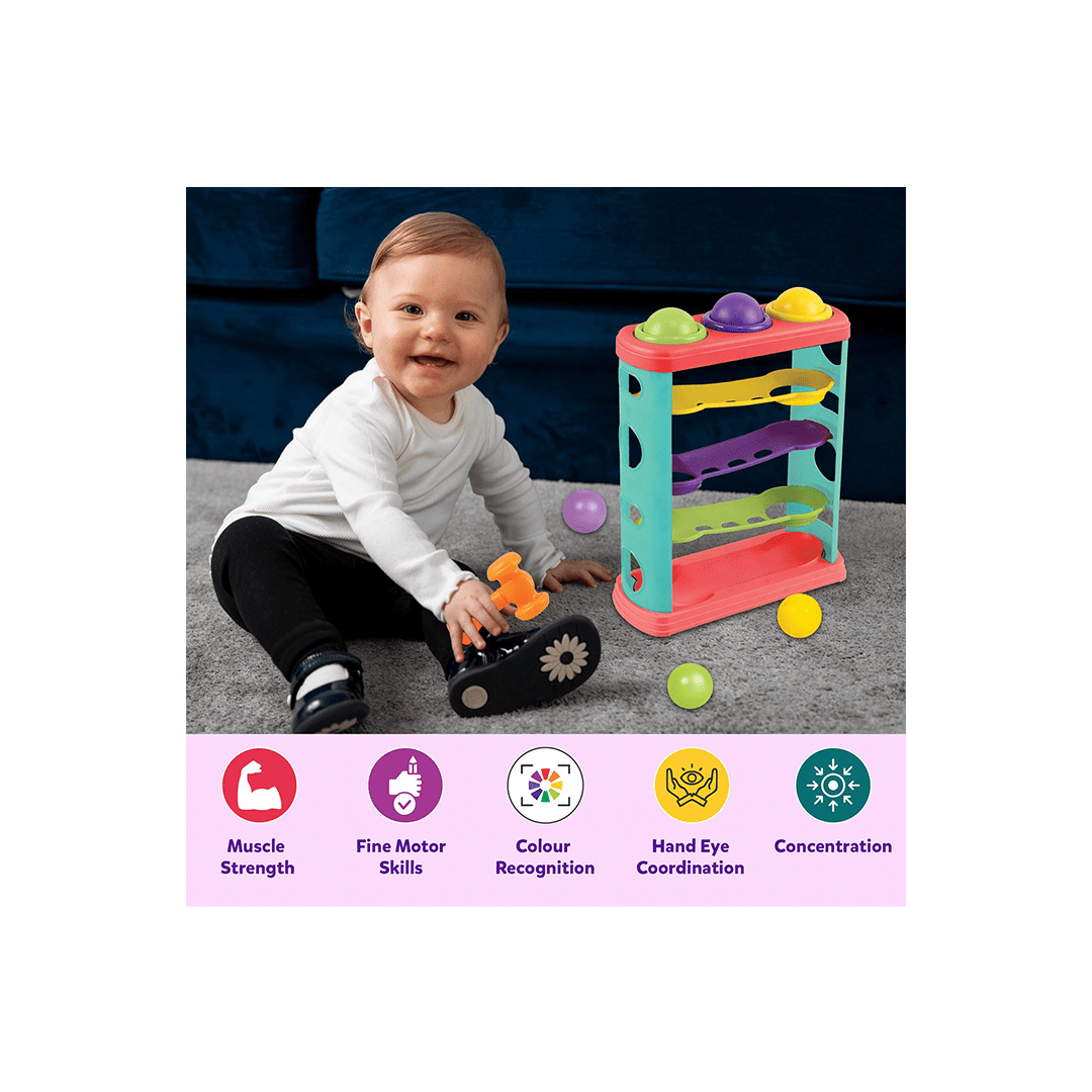 Little Berry Toys Little Berry Hammer Knock Ball Toy for Kids - Kids Learning & Activity Toys