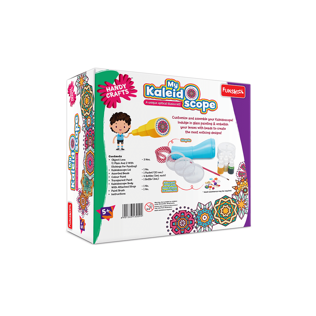 Funskool Craft Kit Funskool My Kaleidoscope - DIY Kaleidoscope (5 Years+)