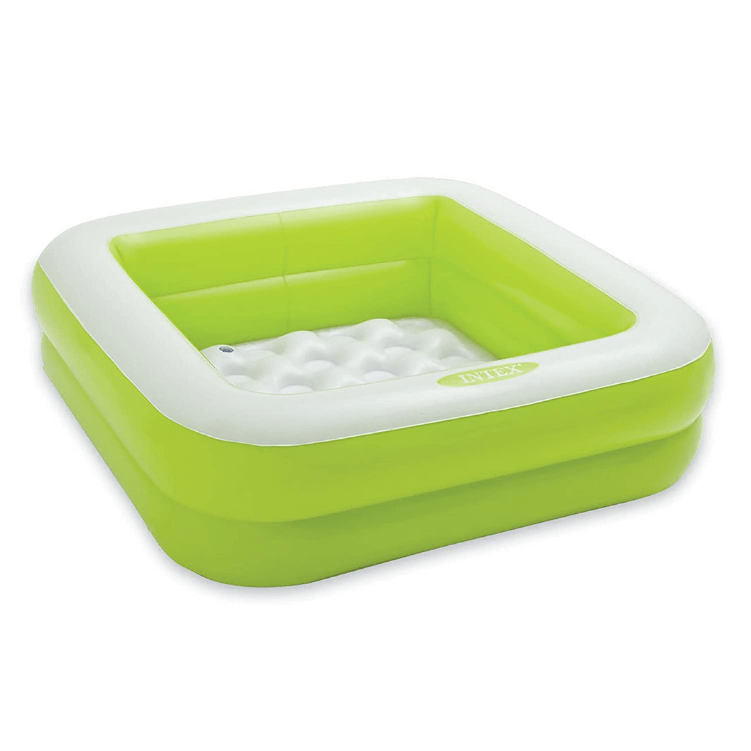 Index Baby Care Intex Square Inflatable Kids Play Pools, Kids Swimming Pool, Bath tub, Water Pool for Kids