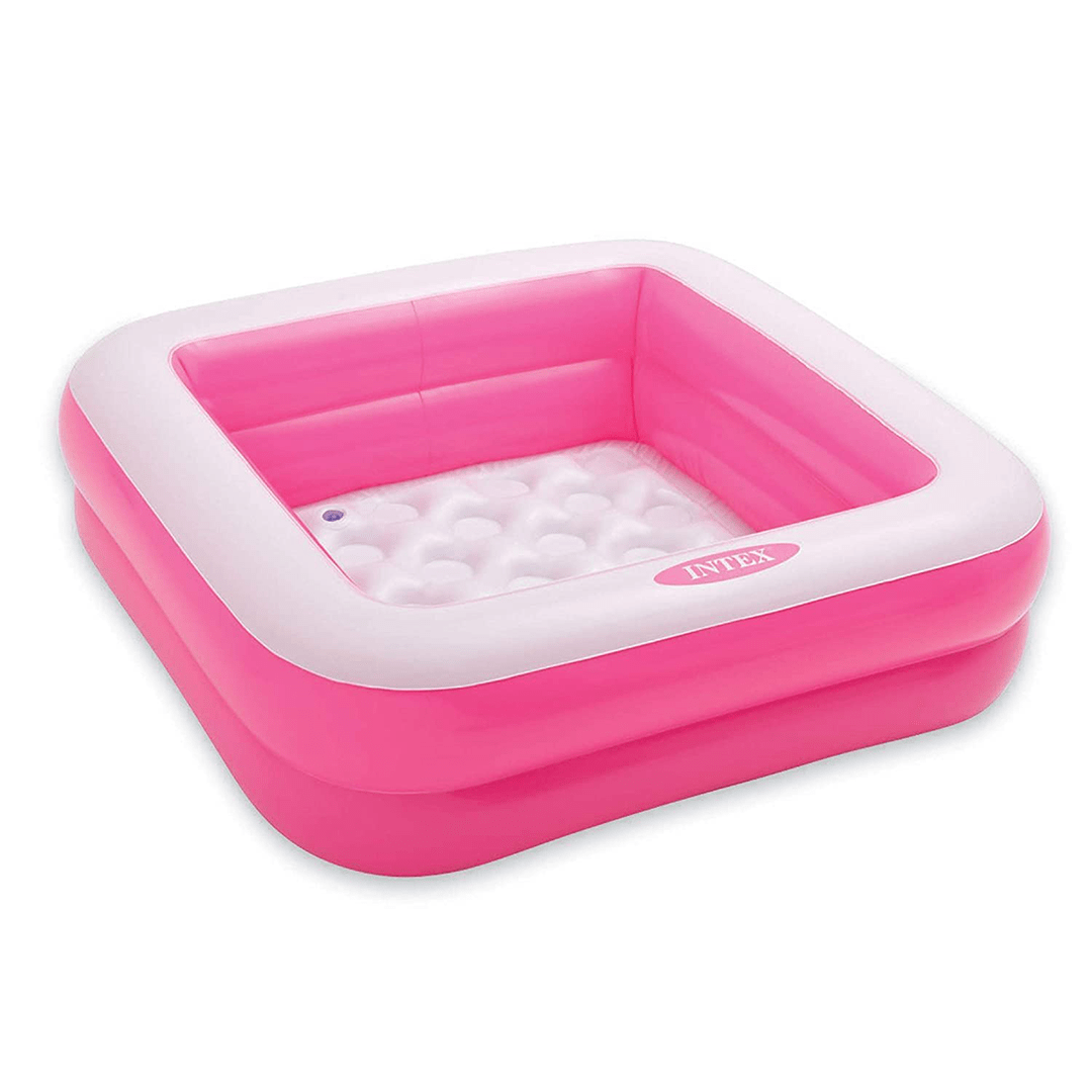 Index Baby Care Intex Square Inflatable Kids Play Pools, Kids Swimming Pool, Bath tub, Water Pool for Kids