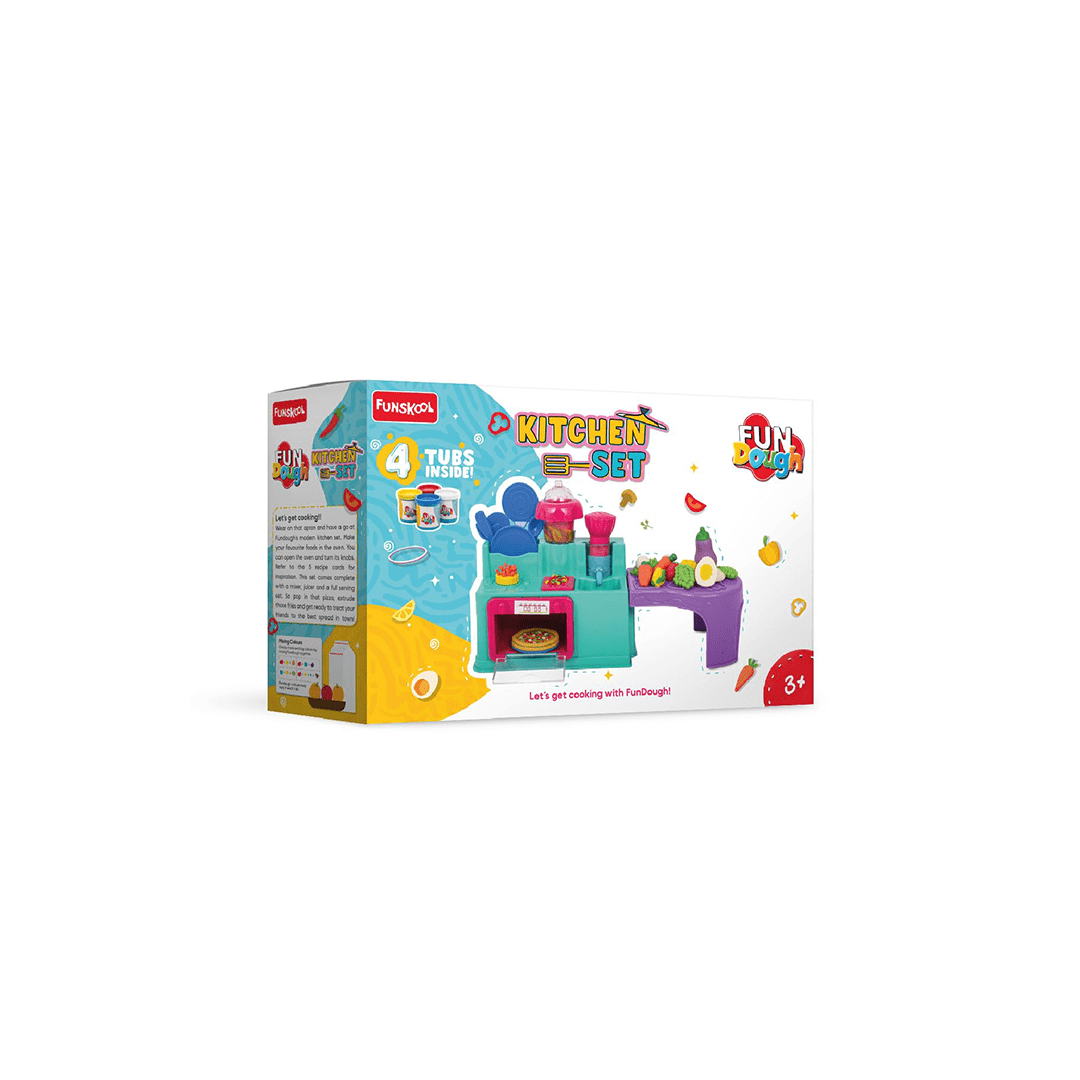Funskool Craft Kit Funskool Fun Dough Kitchen Set (3 Years+)