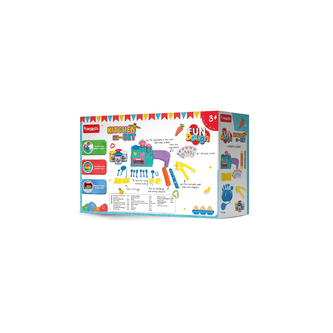 Funskool Craft Kit Funskool Fun Dough Kitchen Set (3 Years+)