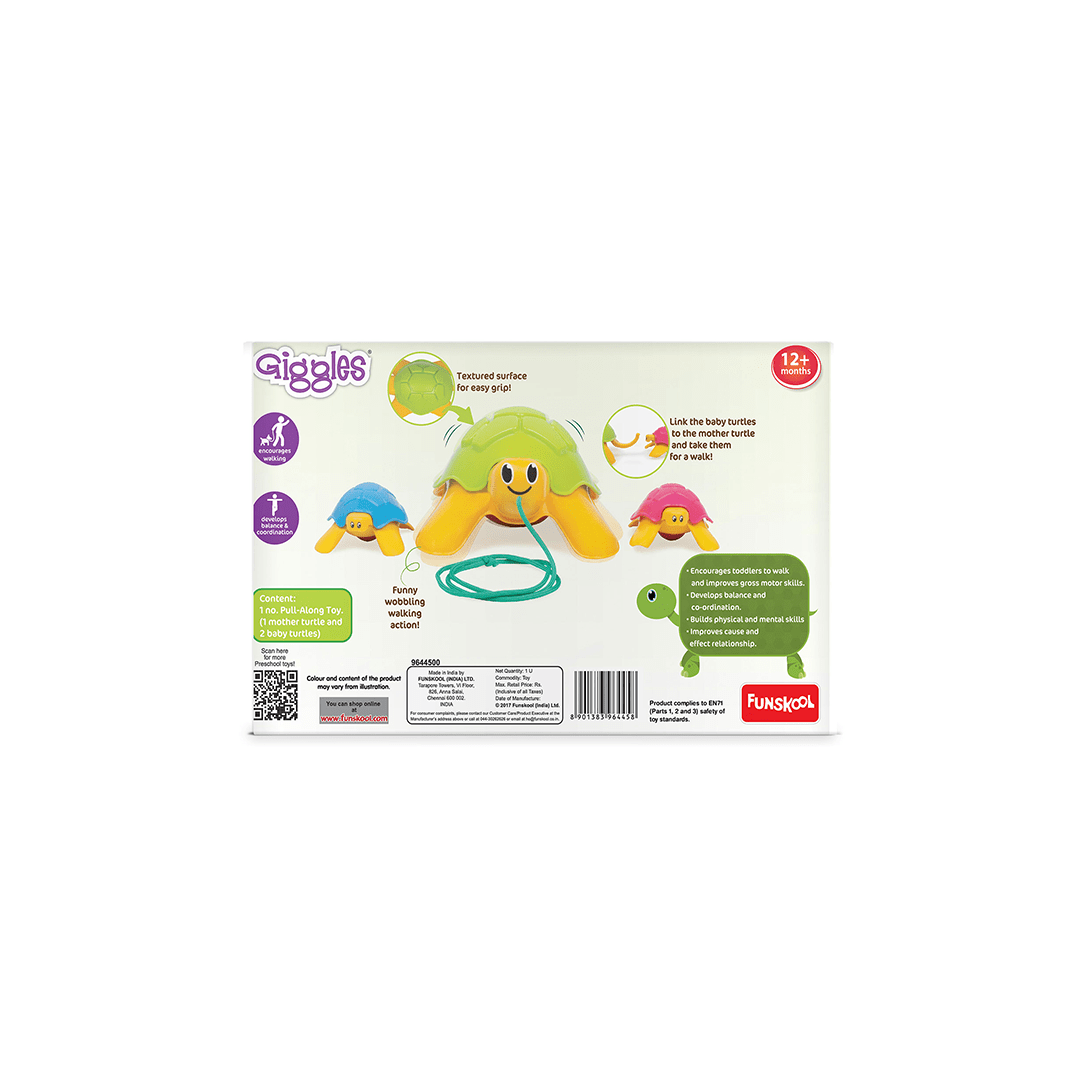 Funskool Toys Funskool Giggles Linking Turtle (12 Months+)