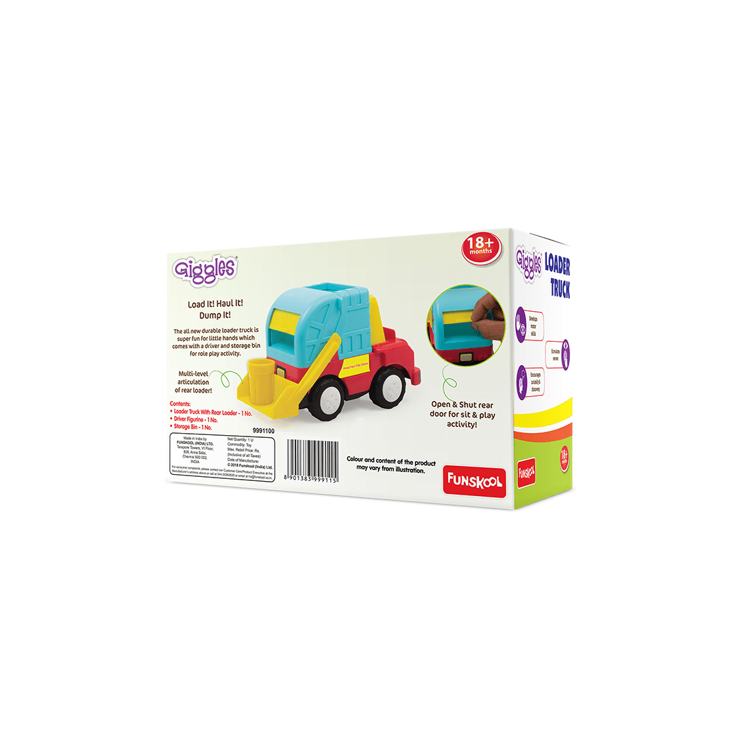 Funskool Toys Funskool Giggles Loader Truck (18 Months+)