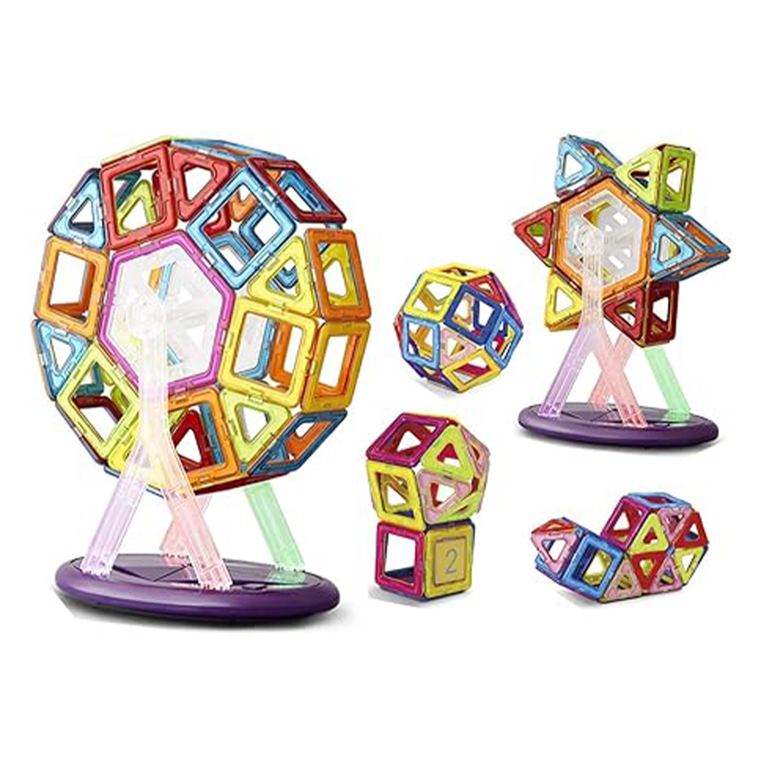Baan Toys Magnetic DIY - 46 Piece (3 Years+): Developments Toys For Little Ones in India