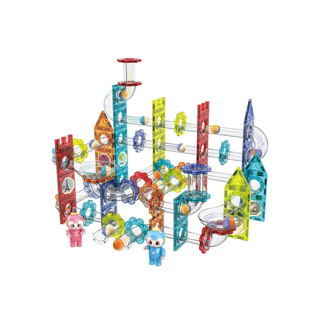 Magnetic Building Blocks Toys for Kids 162PCS