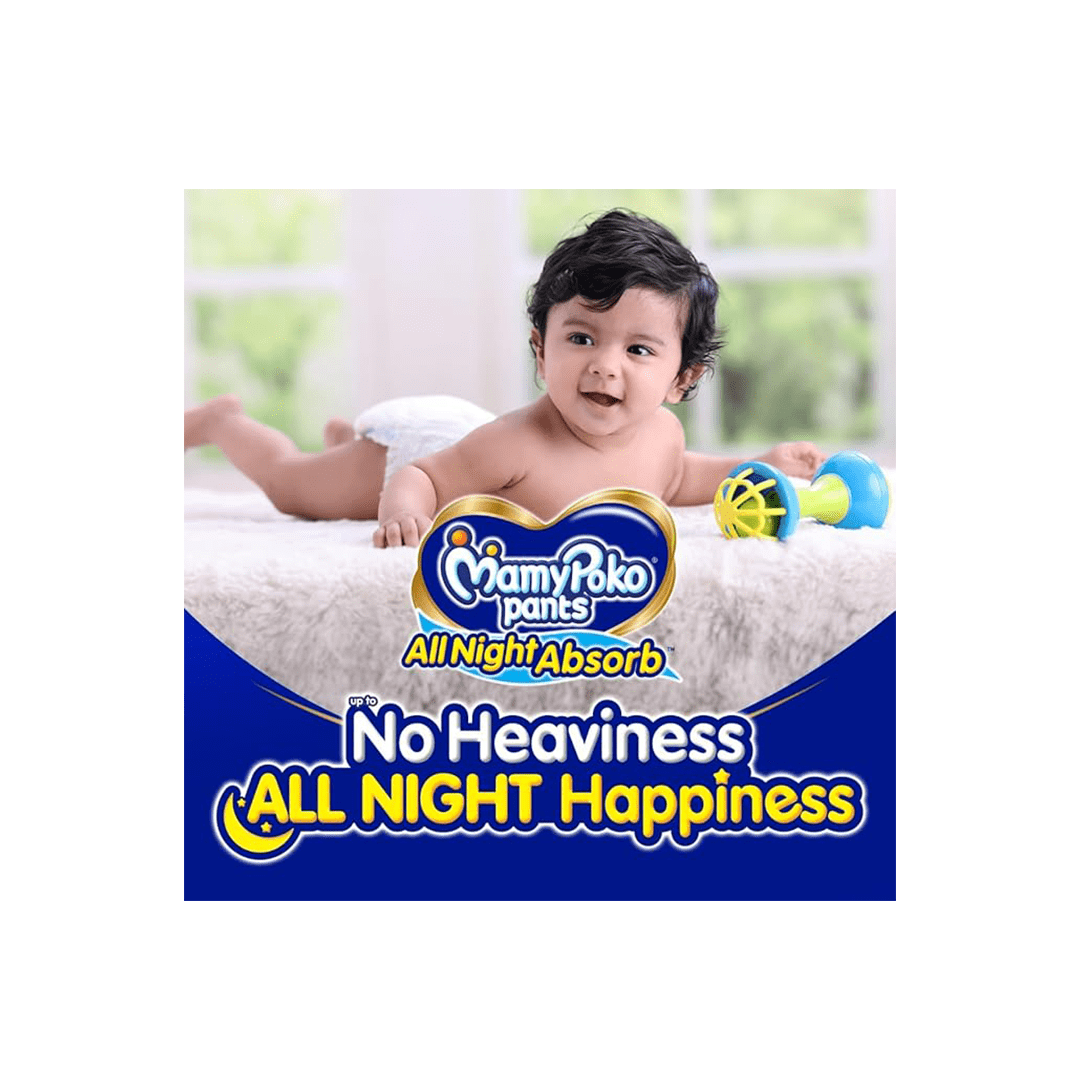 MamyPoko Pants Baby Care MamyPoko Pants Extra Absorb Baby Diapers, Medium (M) 7-12kg