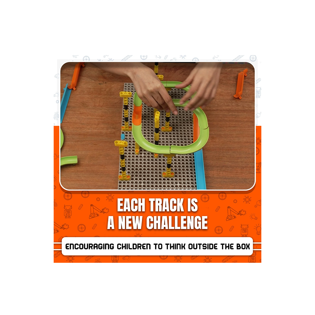 Blix Marble Run-1 (5 Years+) : Developments Toys For Little Ones in India