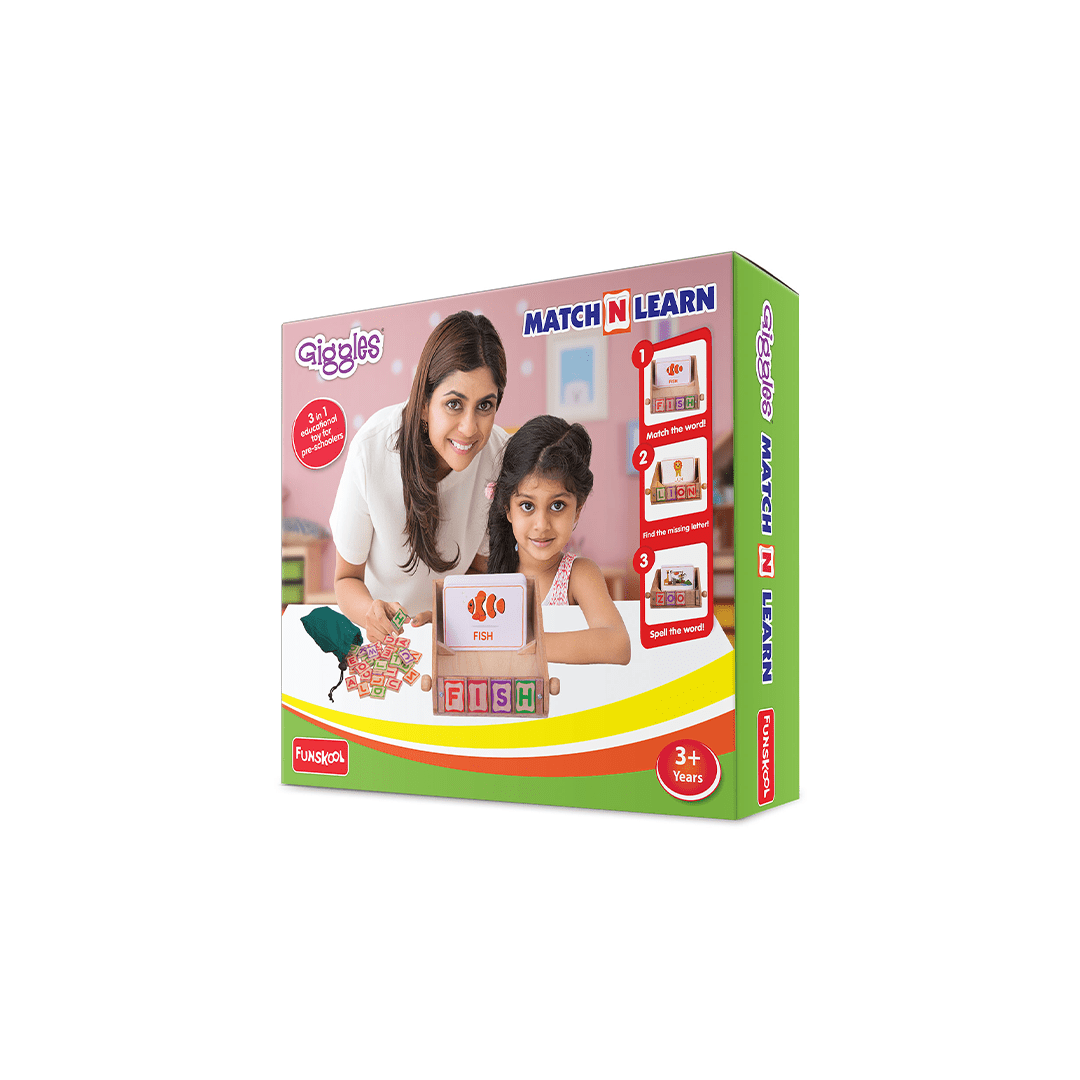 Funskool Toys Funskool Giggles Match N Learn (3 Years+)