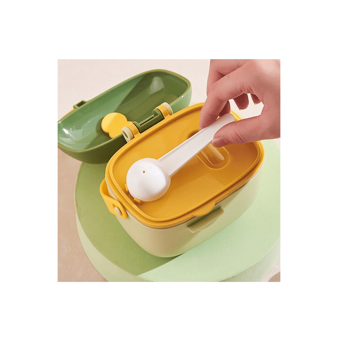 Baan Toys Other Gears Baan Toys Baby Milk Powder Dispenser Box With Spoon & Carry Handle (0-2 Years)
