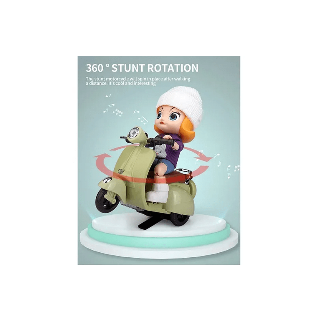 Baan Toys Toys Baan Toys Motor Tide Flow Car Kids Motor Scooter Musical Vehicle (3 Years+)