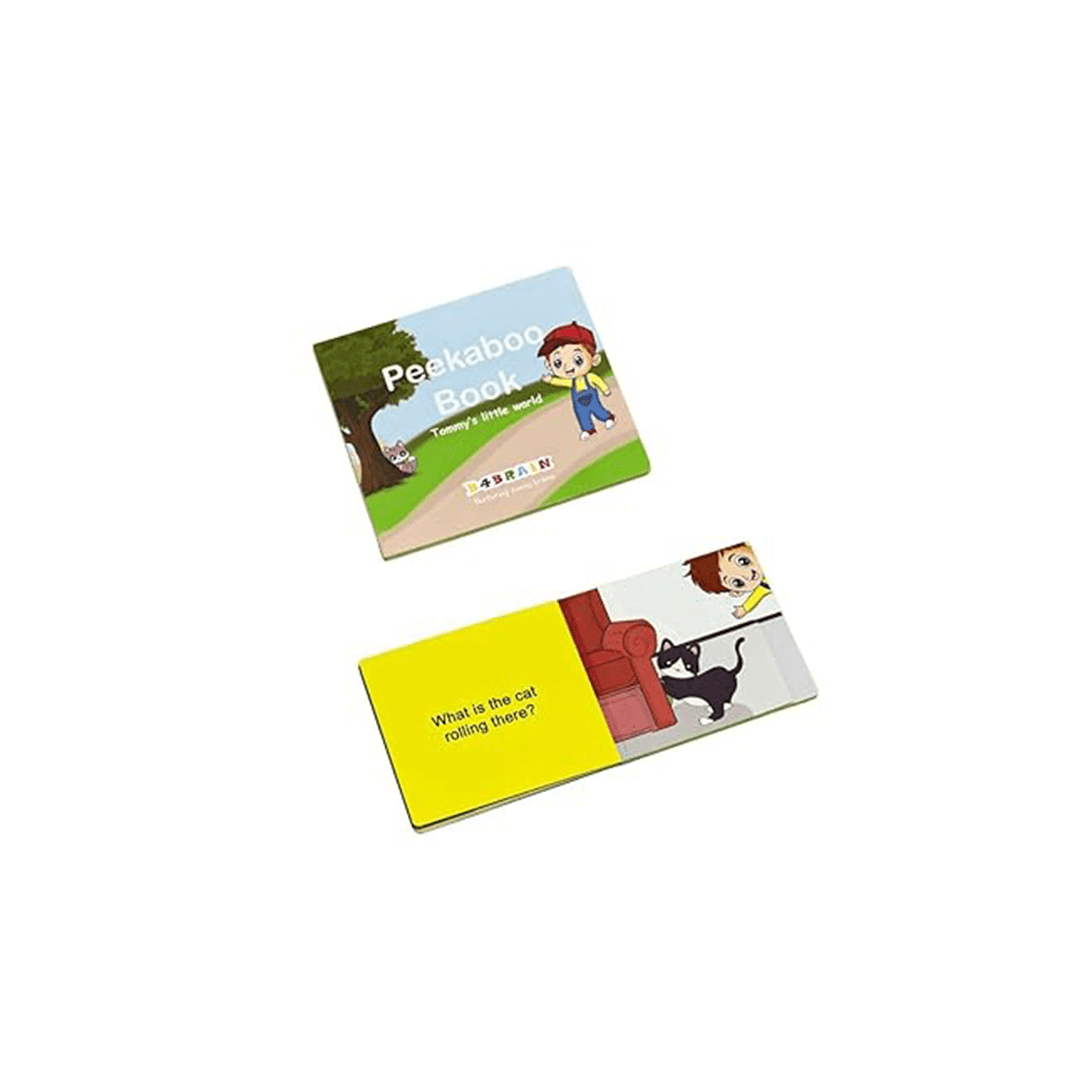 B4brain Books B4Brain Peekaboo Book For babies (10 - 15 Months)