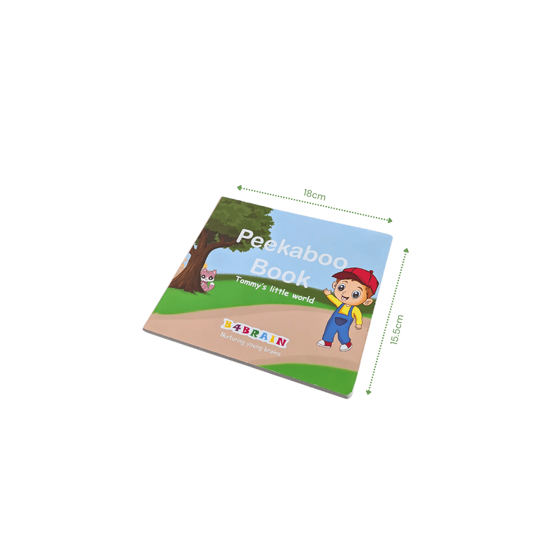 B4brain Books B4Brain Peekaboo Book For babies (10 - 15 Months)