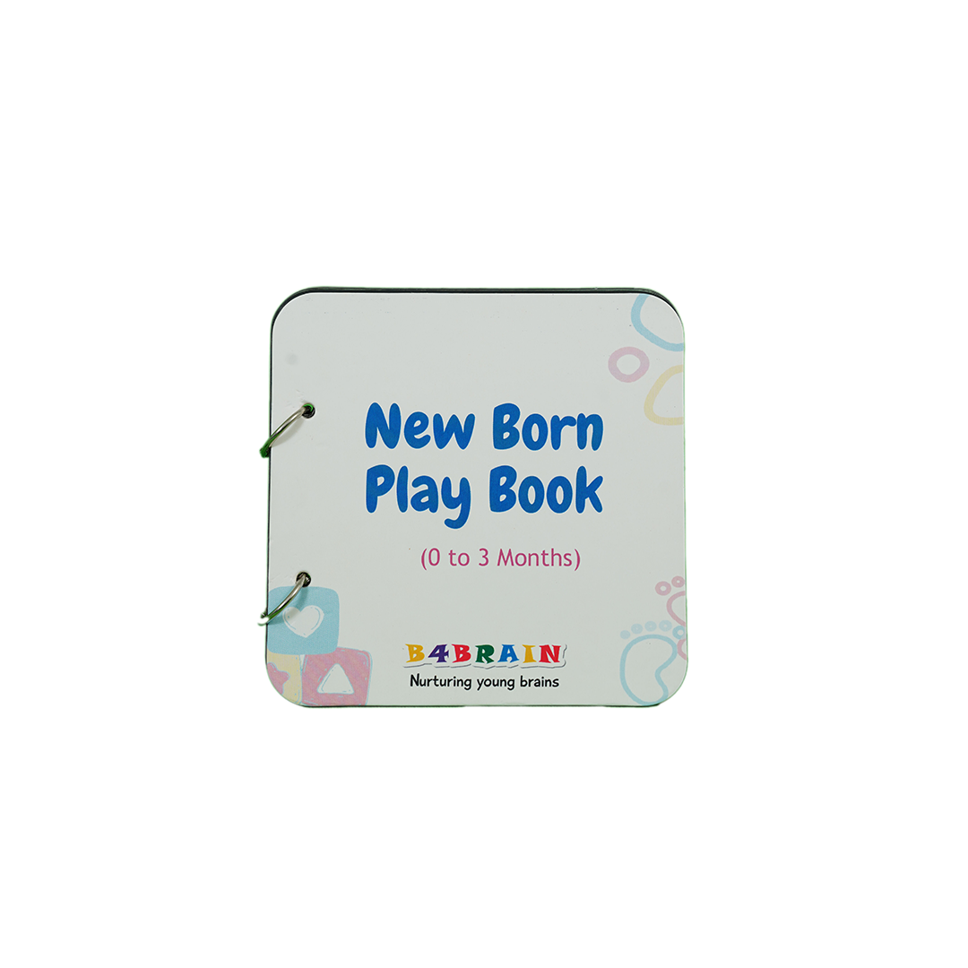 B4brain Newborn Baby Book ( 0-4 months)
