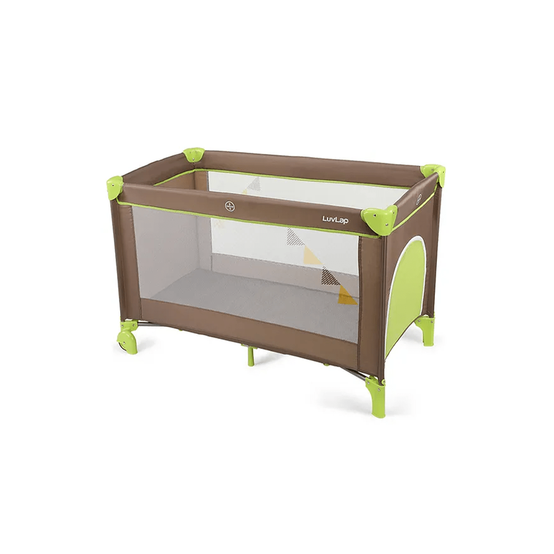 LuvLap Room Decors LuvLap Sunshine Baby Playpen Folding Baby Bed Cum Cot, Convertible Crib For Kids (0 Months+)