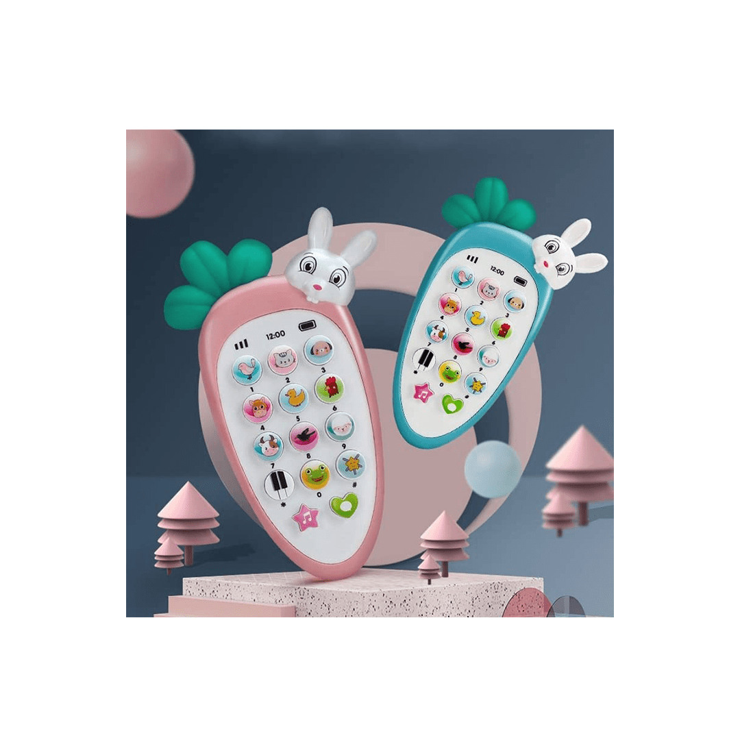 Baan Toys Toys Baan Toys Digital Rabbit Themed Mobile Phone With Sound & Light (2 Year+)