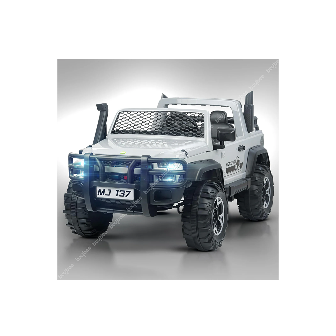 Baybee Rampage Rechargeable Battery Operated Jeep for Kids, Ride on Toy Kids Car with Bluetooth